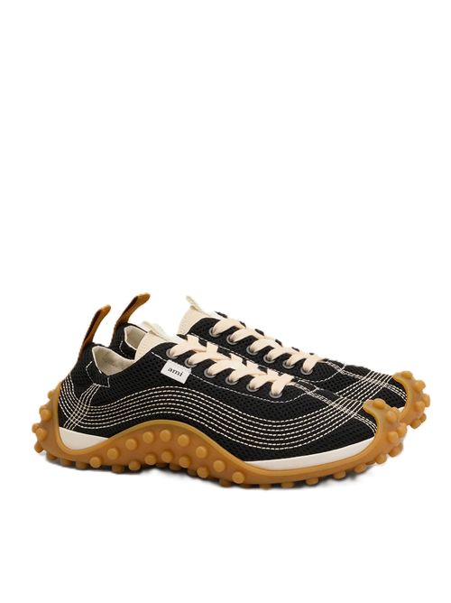 Sneakers Mirage in mesh. Ami Paris | USN505.AW0003.044 BLACK/IVORY